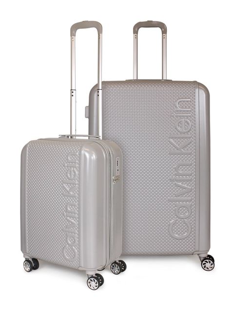 Pack 2 maletas S+L Rome Gris Calvin Klein-0