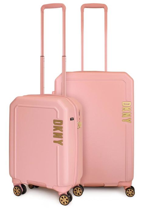 Pack 2 Maletas Donna Karan CLEAN S 10kg + M 20kg Pink DKNY-0