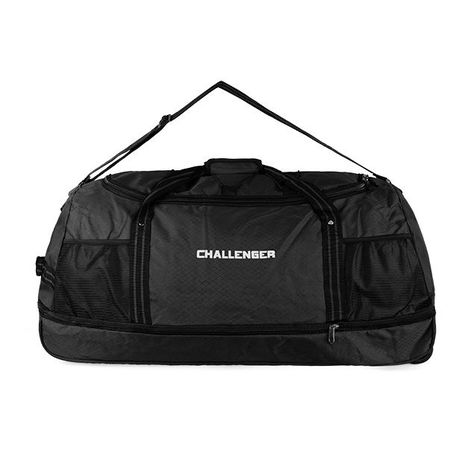 Bolso enrrollable Challenger Negro -0