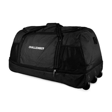 Bolso enrrollable Challenger Negro -1