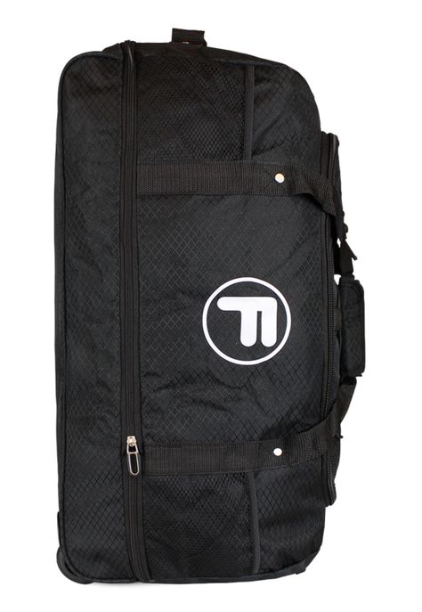 Maleta de cabina Flip negra + Bolso enrollable Goliat 80lts F-4