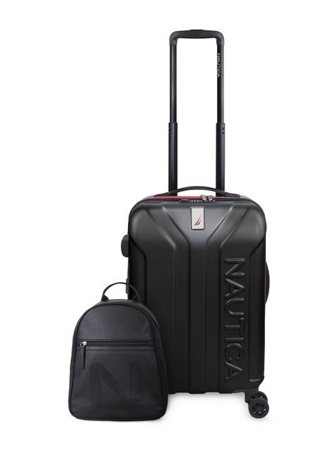 Pack Maleta cabina S (10 Kg) Prime Negro + Mochila Malik Negro-0