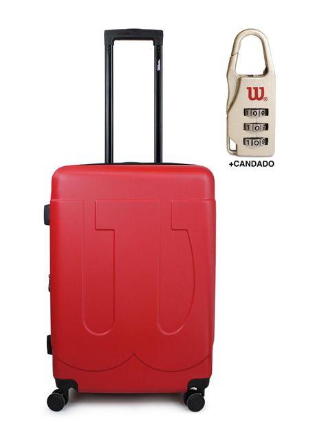 Maleta mediana M West Coast Rojo-0