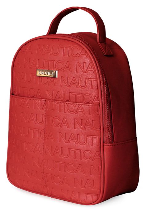 Mochila de mujer Queen roja Nautica-1