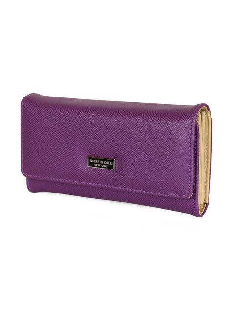 Billetera Flap - Bessie Violeta-0