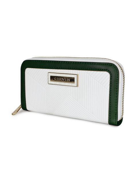 Billetera Greta Blanco - Verde-1
