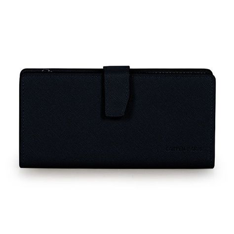 Pack 2 Billeteras de mujer Vesta Negro y Azul-6