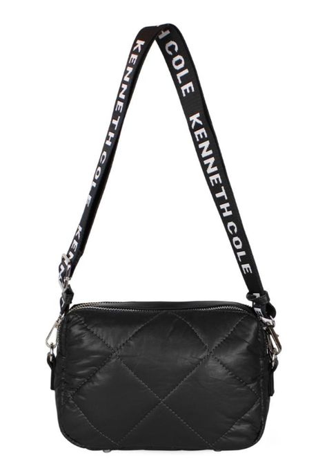 Cartera acolchada Peyton negra Kenneth Cole-2