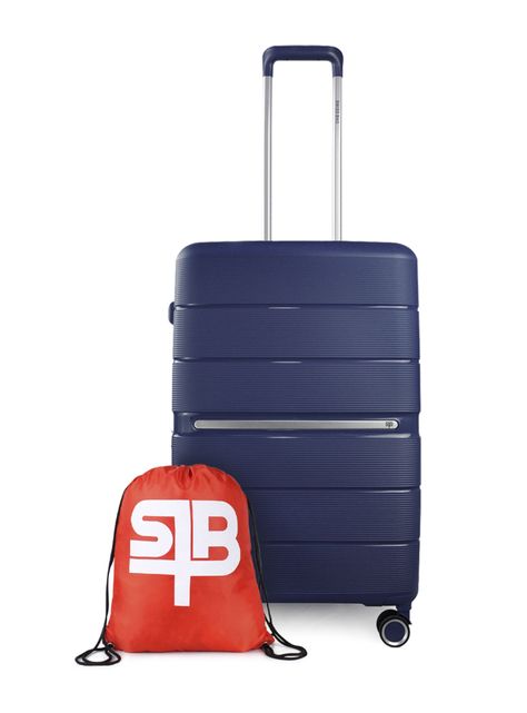 Maleta mediana M (20 Kg) Xpos Azul + Morral de regalo -0