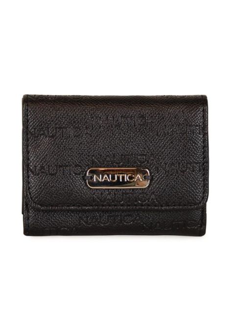 Billetera de mujer Trinii negra Nautica-0