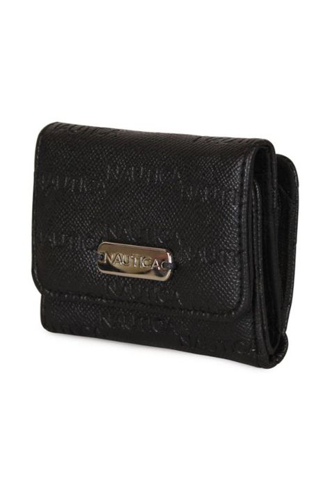 Billetera de mujer Trinii negra Nautica-1