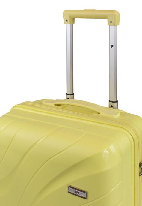 Maleta Lola mediana para 20 kg amarilla F-4