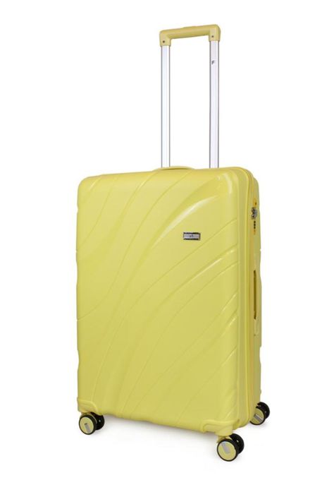 Maleta Lola mediana para 20 kg amarilla F-7