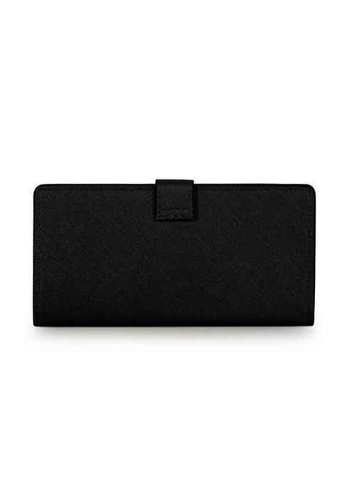 Billetera mujer Vesta negra Carven-5