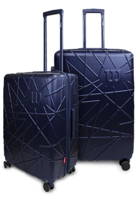Pack 2 Maletas de viaje M+L East Coast azul Wilson-0