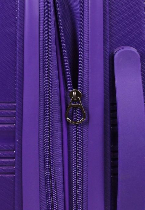 Maleta de cabina con usb CHIC púrpura F la Maleta de Chile-3