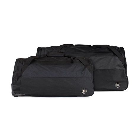 Pack 2 Bolsos de viaje Kross M+L Negro -0