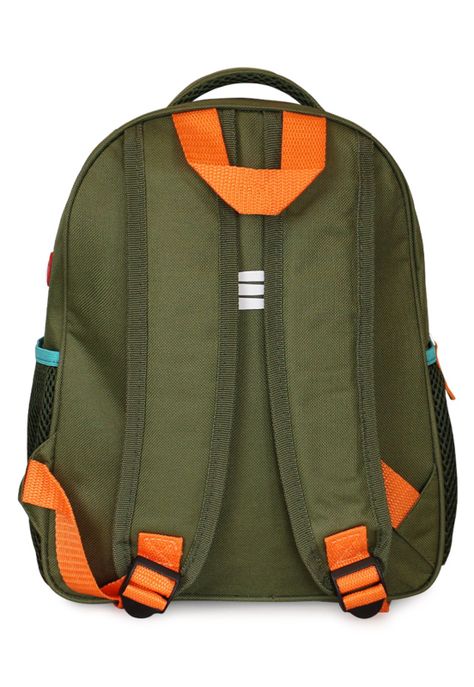 Mochila infantil unisex Fusion verde multicolor Wilson-3