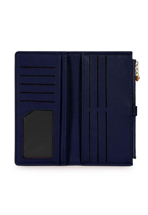 Billetera mujer Vera azul Carven-1