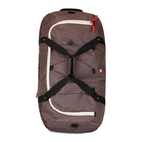 Bolso con ruedas enrollable Coloso Brown - Negro-4