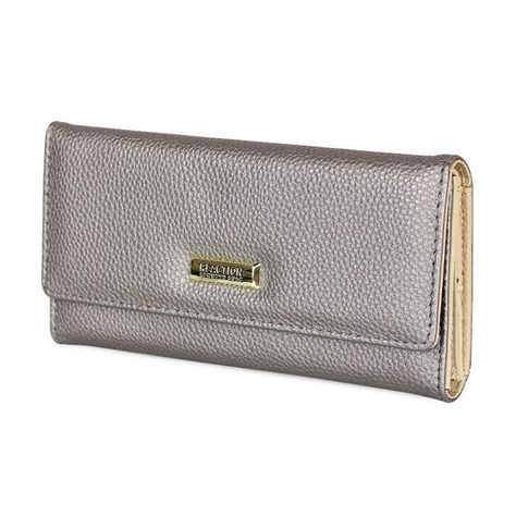 Pack 2 Billeteras de mujer Fidelia Negro y Gris-4