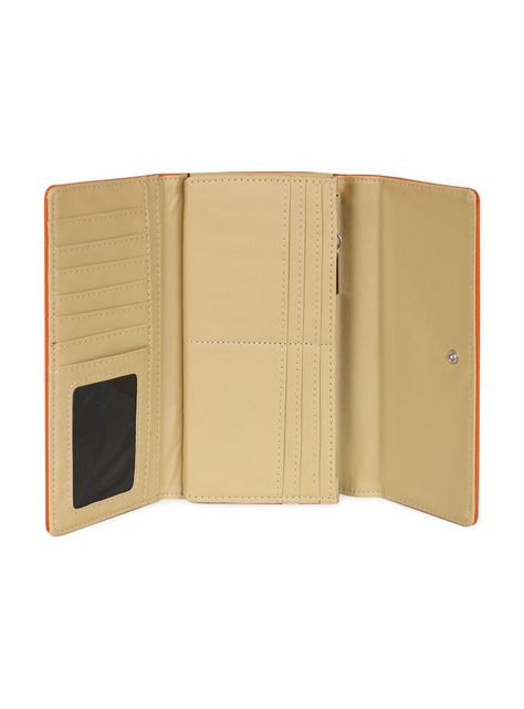 Billetera Flap - Bessie Naranja-2
