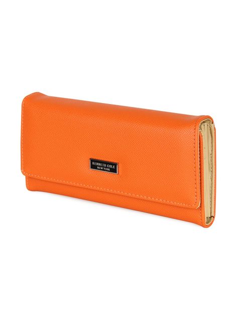 Billetera Flap - Bessie Naranja-1