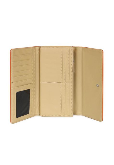 Billetera mujer Flap-Bessie orange Kenneth Cole-1