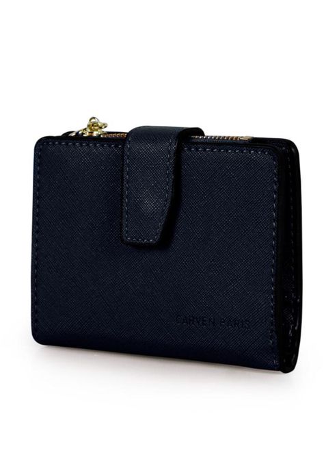Billetera mujer Briana azul Carven-0
