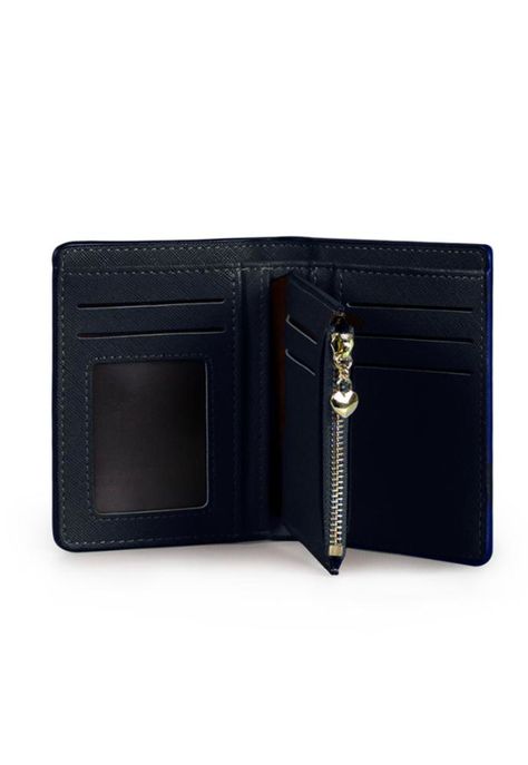 Billetera mujer Briana azul Carven-1