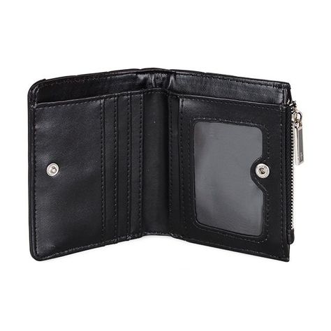 Cartera acolchada Peyton Azul + Billetera Abella Negro-4