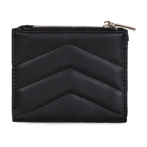 Cartera acolchada Peyton Azul + Billetera Abella Negro-5