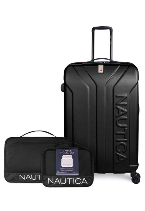 Pack Maleta grande Prime 23kg + Organizador negro Nautica-0