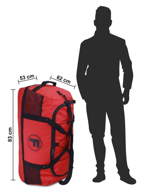Bolso XL Goliat Rojo F - Enrollable-1