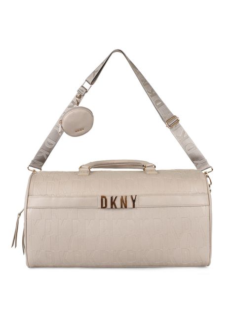 Bolso con Monedero Impressionist Beige Donna Karan-0