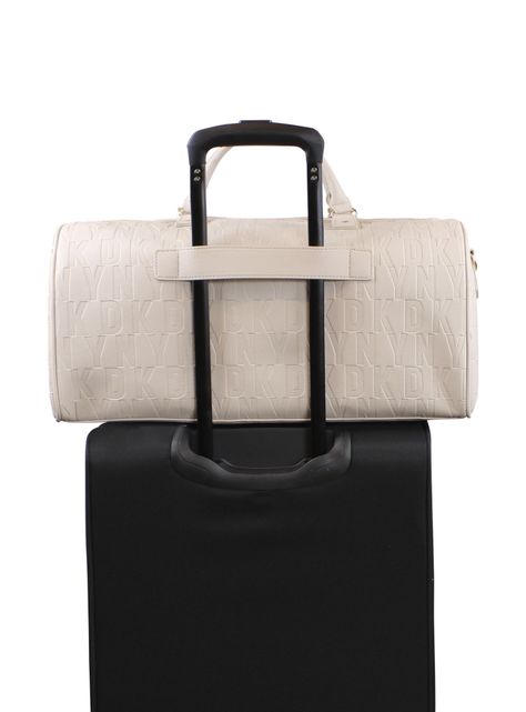 Bolso con Monedero Impressionist Beige Donna Karan-4