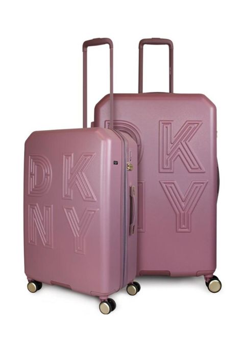 Pack 2 Maletas Donna Karan Lucerna M 20kg + L 23kg Púrpura DKNY-0