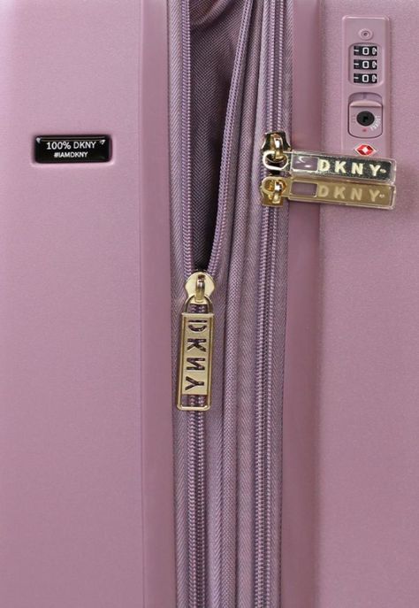 Pack 2 Maletas Donna Karan Lucerna M 20kg + L 23kg Púrpura DKNY-4