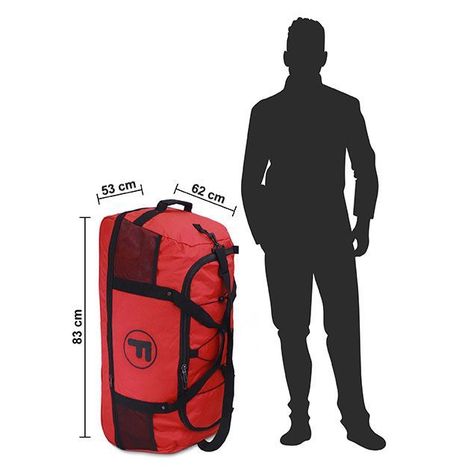 Bolso XL Goliat Rojo + Candado-1