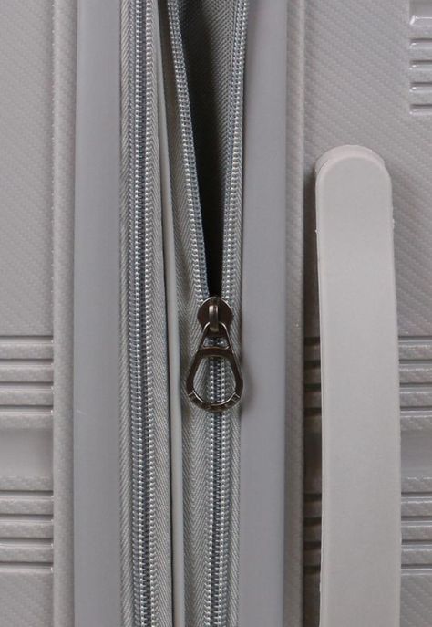 Maleta de cabina con usb CHIC gris F la Maleta de Chile-3