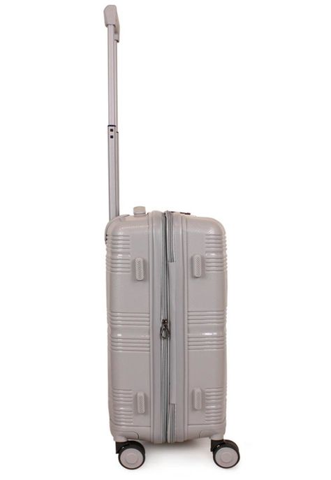 Maleta de cabina con usb CHIC gris F la Maleta de Chile-7
