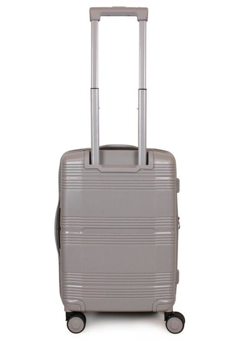 Maleta de cabina con usb CHIC gris F la Maleta de Chile-9