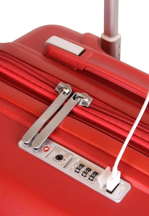 Maleta de viaje S cabina Xpos Roja Swiss Bag-0