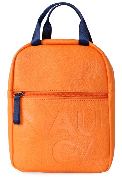 Set 3 Maletas Amsterdam S+M+L + Mochila Emma orange Nautica-1