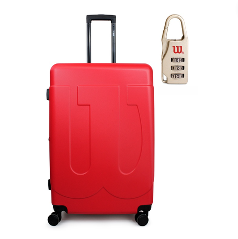 Maleta grande L West Coast Rojo-0