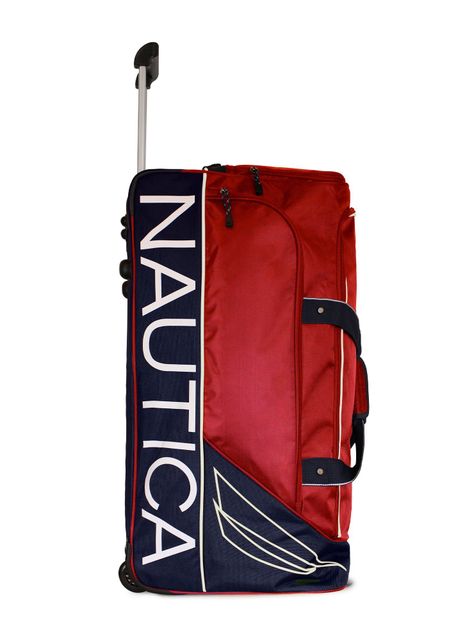 Set 3 Bolsos Nautica Mannar L+M+S Rojo-1