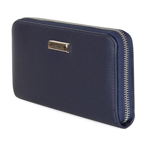 Pack 2 Billeteras de mujer Calixta Negro y Azul-5