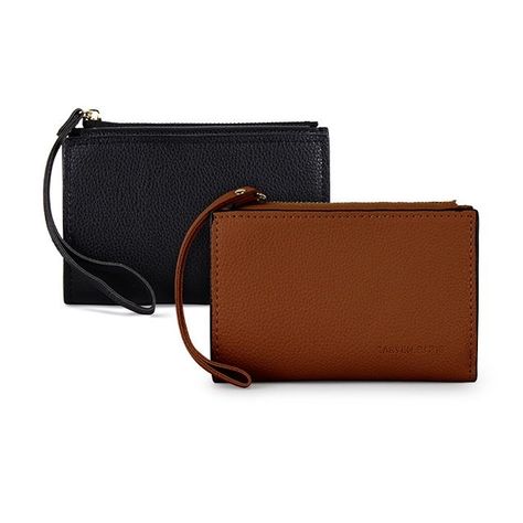 Pack 2 Billeteras de mujer Adara Negro y Brown-0