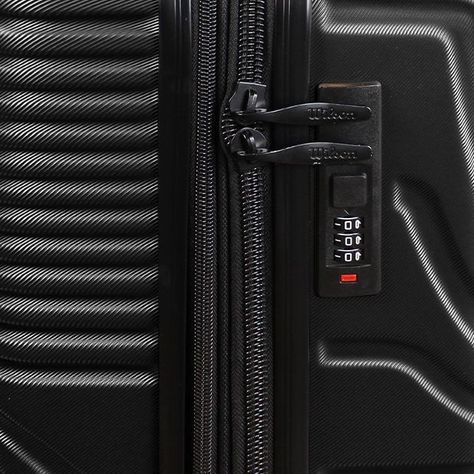 Pack 2 maletas M+L Denver Negro-4