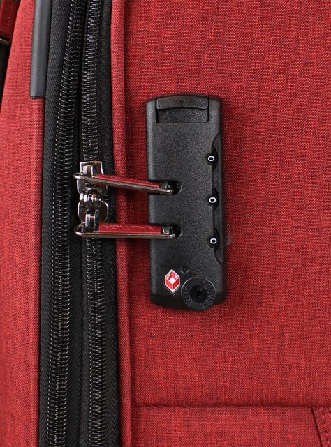 Maleta Mediana M (18 Kg) Fram Rojo-5